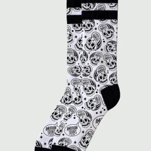 Calcetines AMERICAN SOCKS MID HIGH - Skater Skull 22