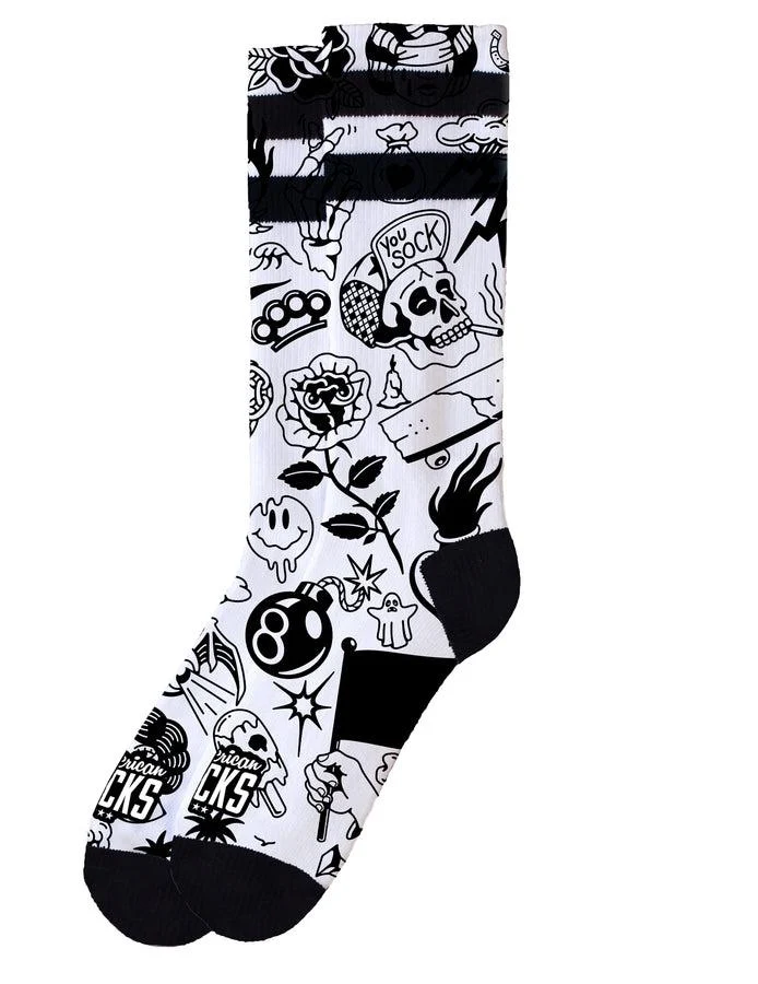 Calcetines AMERICAN SOCKS MID HIGH - Worth It - Imagen 2