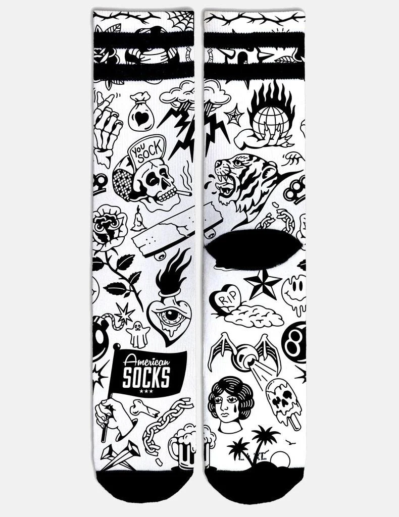 Calcetines AMERICAN SOCKS MID HIGH - Worth It - Imagen 3