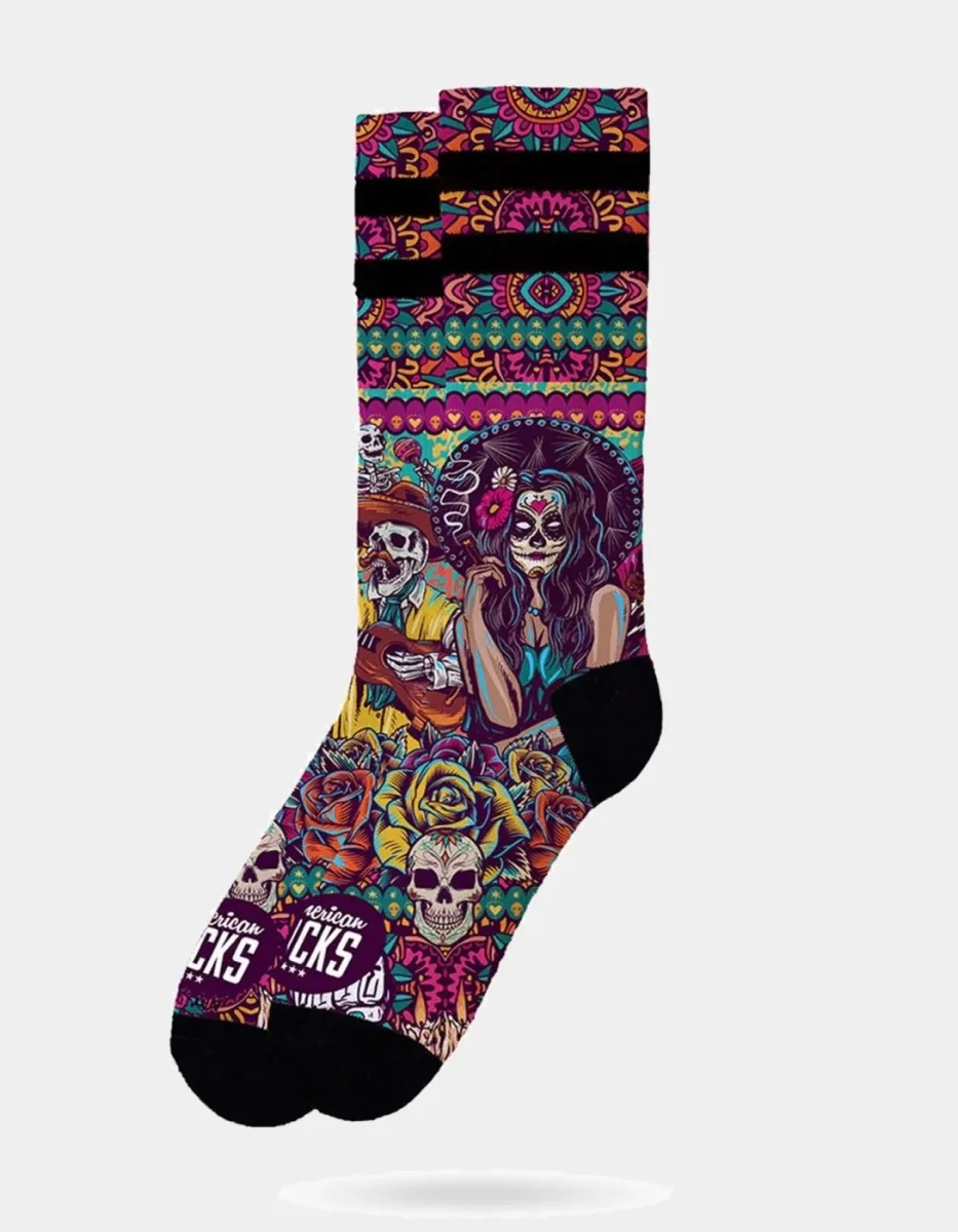 Calcetines AMERICAN SOCKS MID HIGH - Día De Los Muertos - Imagen 2
