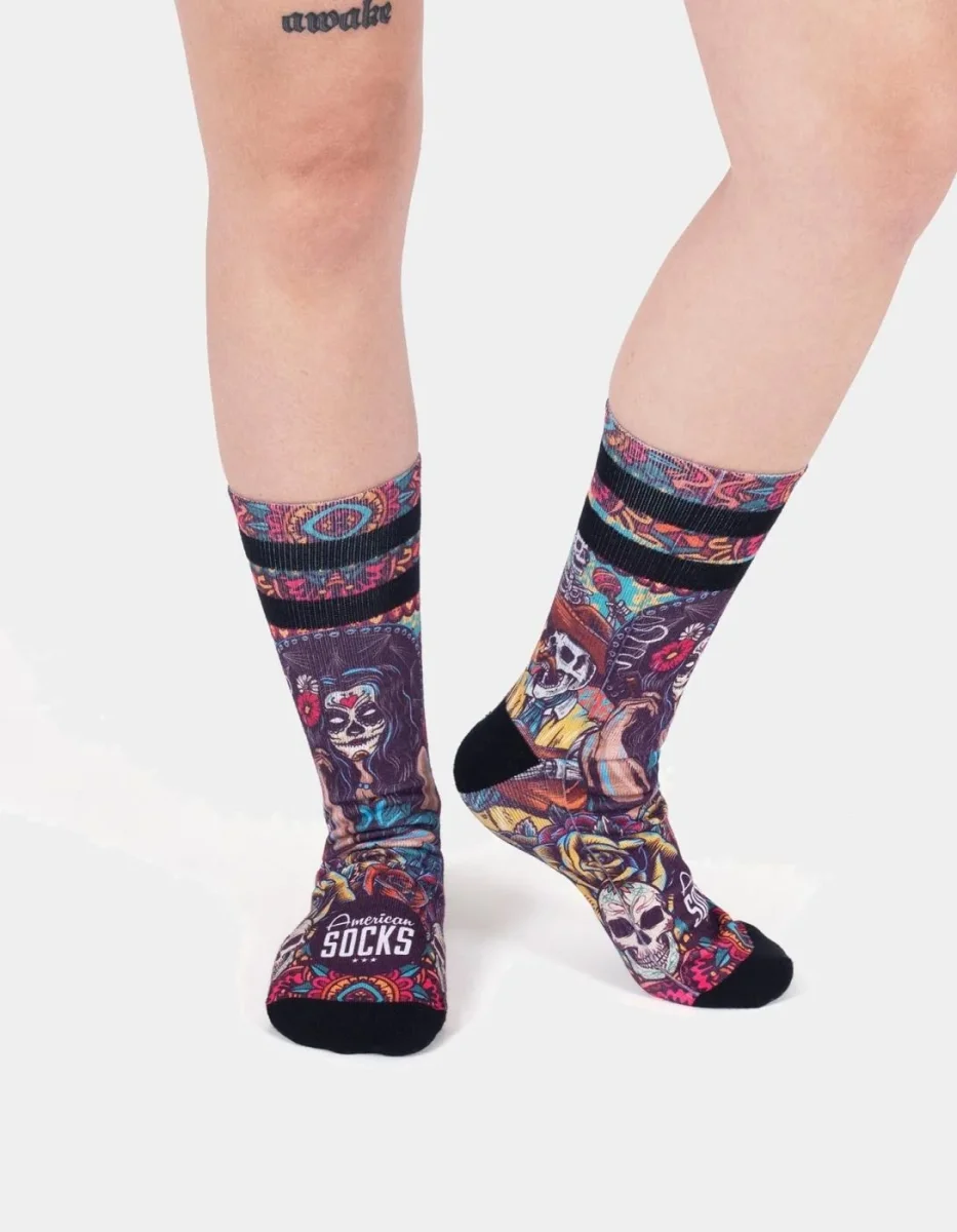 Calcetines AMERICAN SOCKS MID HIGH - Día De Los Muertos - Imagen 3