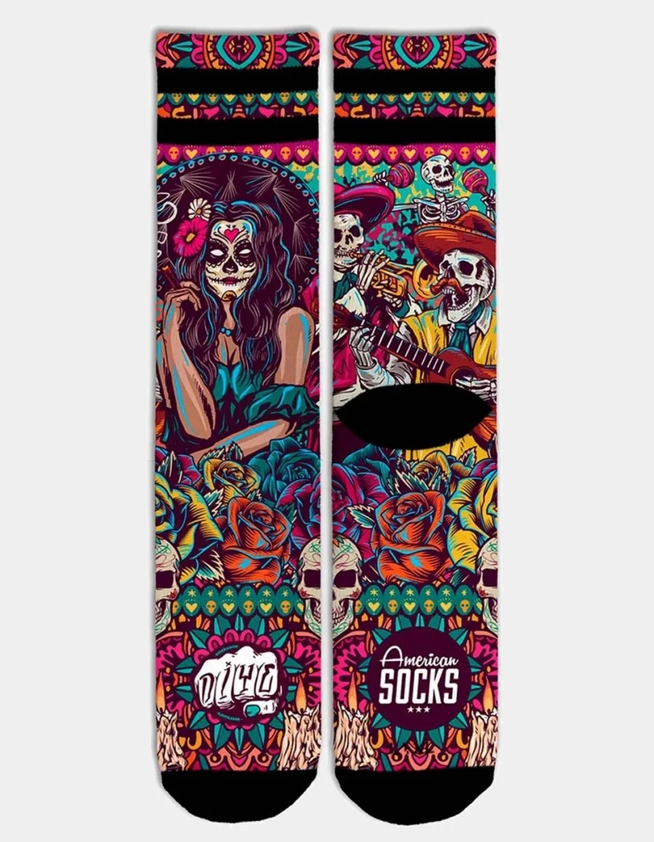 Calcetines AMERICAN SOCKS MID HIGH - Día De Los Muertos - Imagen 5