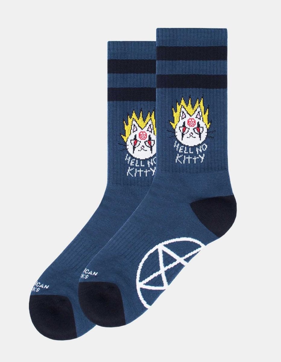 Calcetines AMERICAN SOCKS MID HIGH - Hell No Kitty - Imagen 2