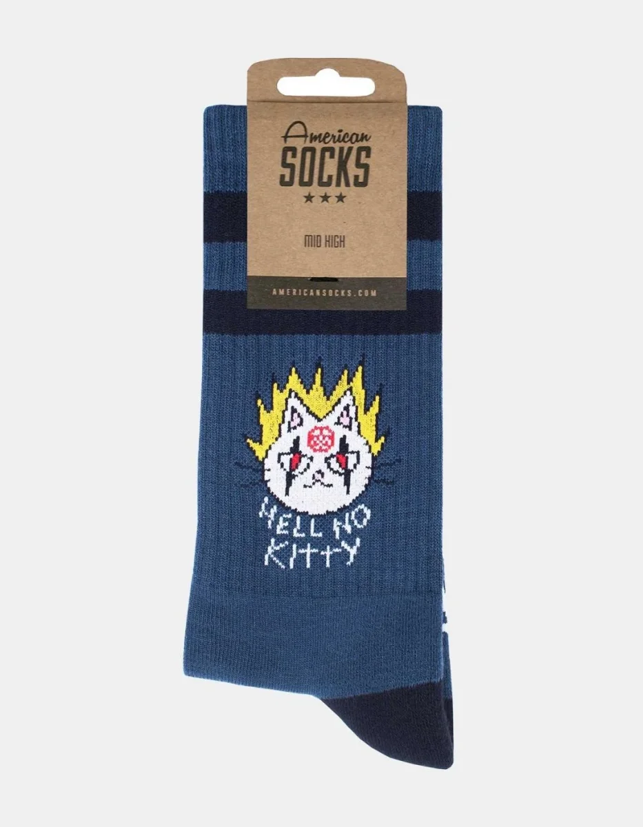 Calcetines AMERICAN SOCKS MID HIGH - Hell No Kitty - Imagen 5