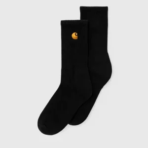 Calcetines CARHARTT WIP CHASE - Black / Gold