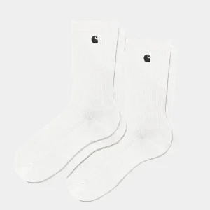 Calcetines CARHARTT WIP MADISON PACK - White / Black