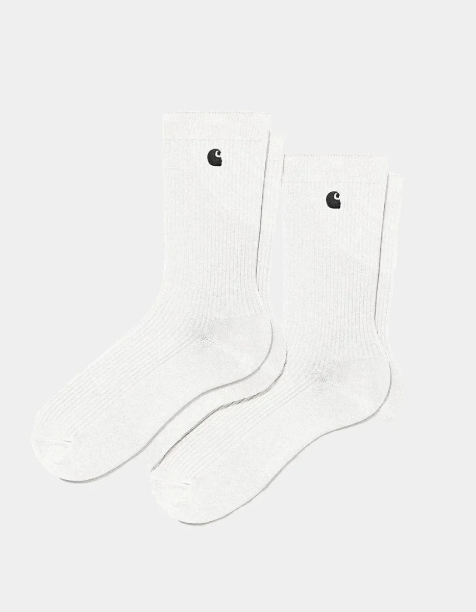 Calcetines CARHARTT WIP MADISON PACK - White / Black - Imagen 2