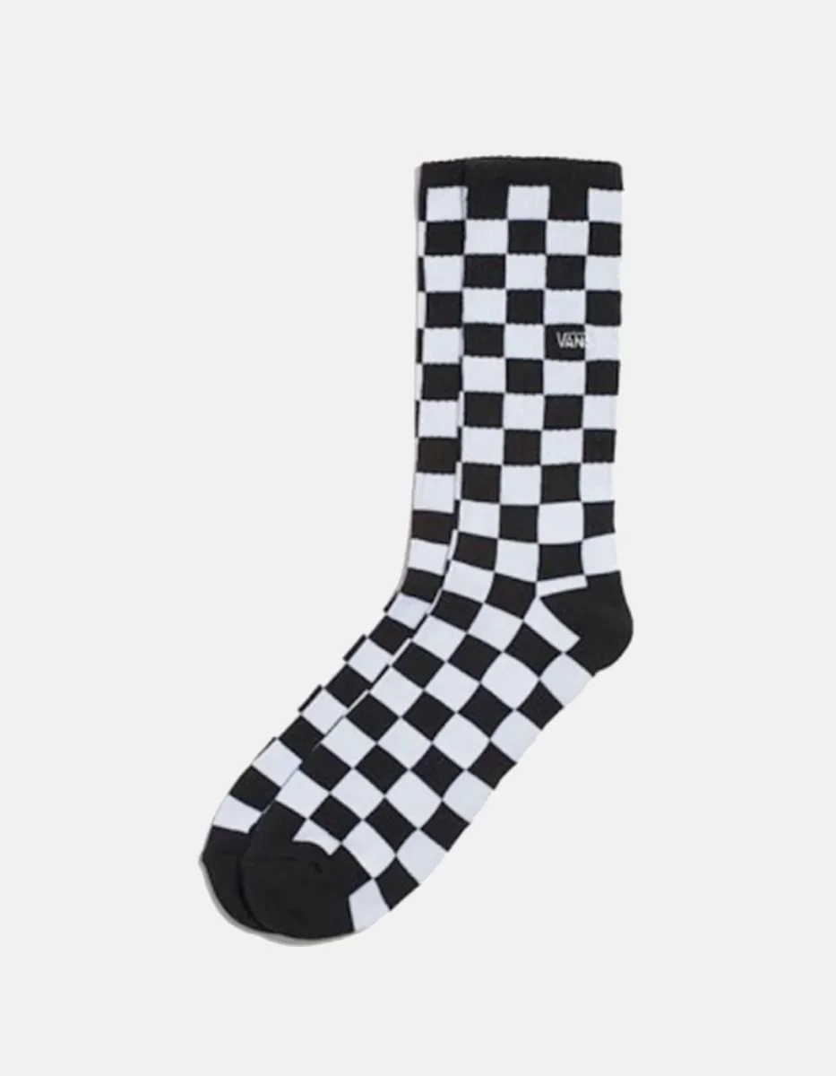 Calcetines CHECKERBOARD CREW - Black/White - Imagen 2