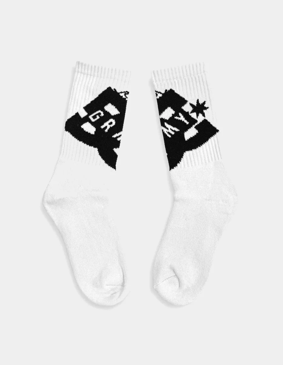 Calcetines GRIMEY THE SWARM DC X GRMY - Off White - Imagen 2