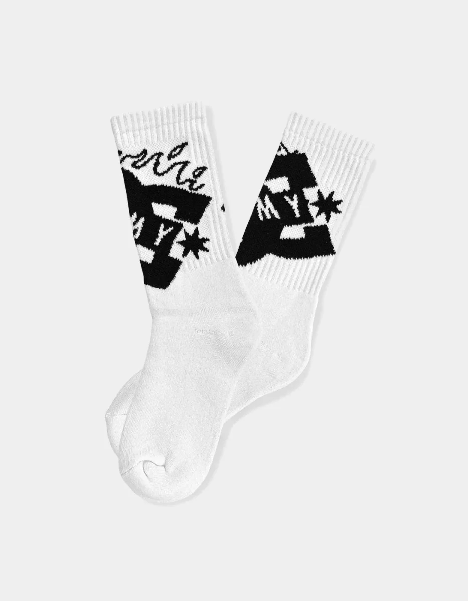 Calcetines GRIMEY THE SWARM DC X GRMY - Off White - Imagen 4