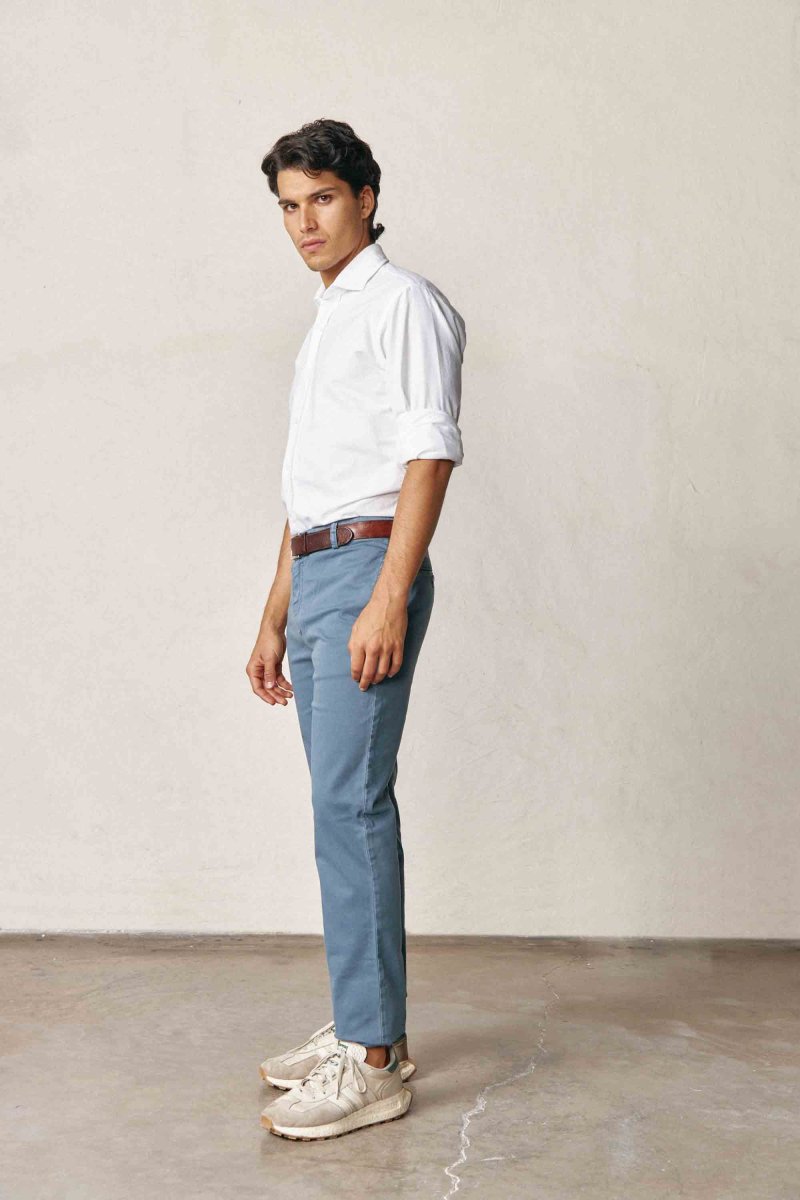 Camisa de Algodón - Oxford Blanca - Imagen 5