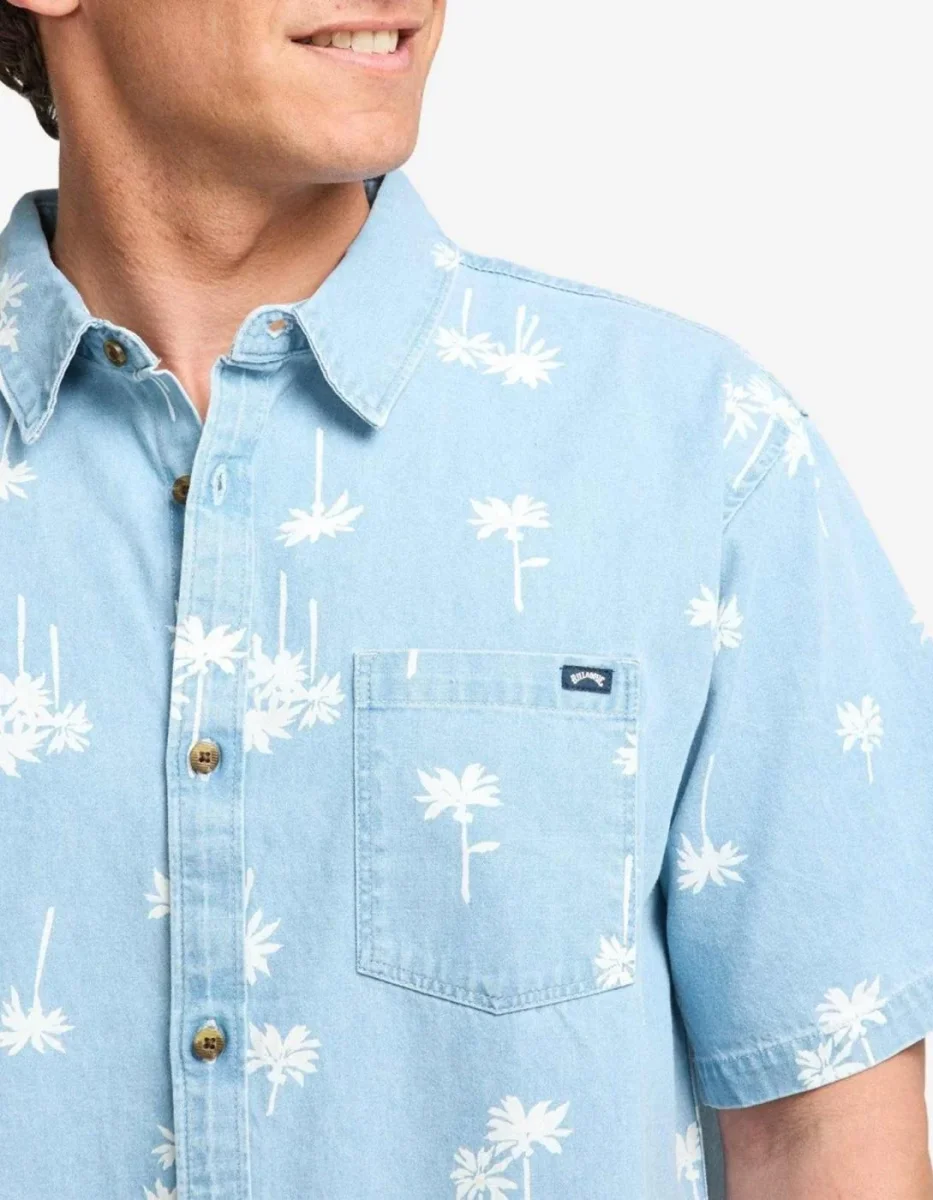 Camisa BILLABONG SUNDAYS MINI - Corydalis Blue - Imagen 5