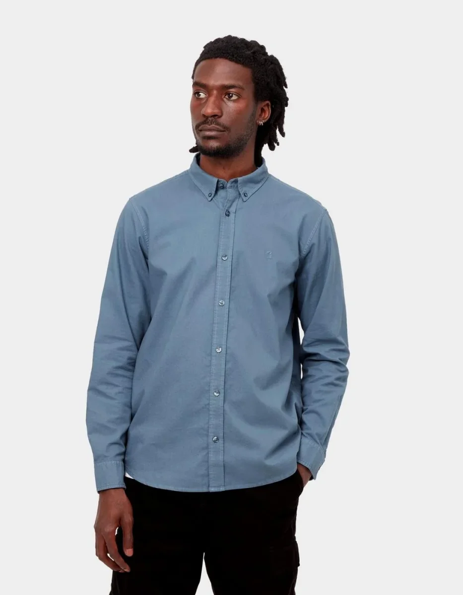 Camisa CARHARTT WIP BOLTON - Icesheet - Imagen 4