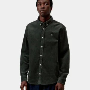Camisa CARHARTT WIP MADISON CORD - Raven