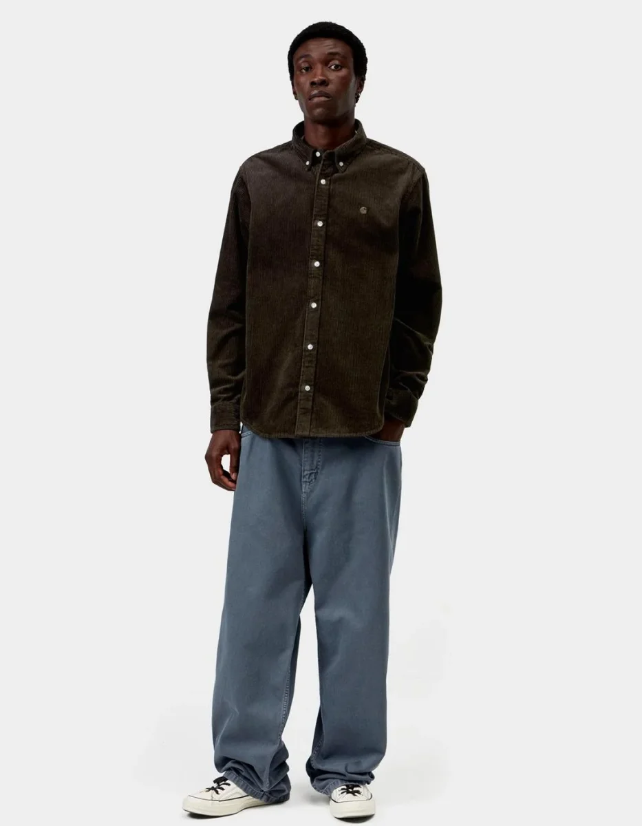 Camisa CARHARTT WIP MADISON CORD - Tobacco - Imagen 4