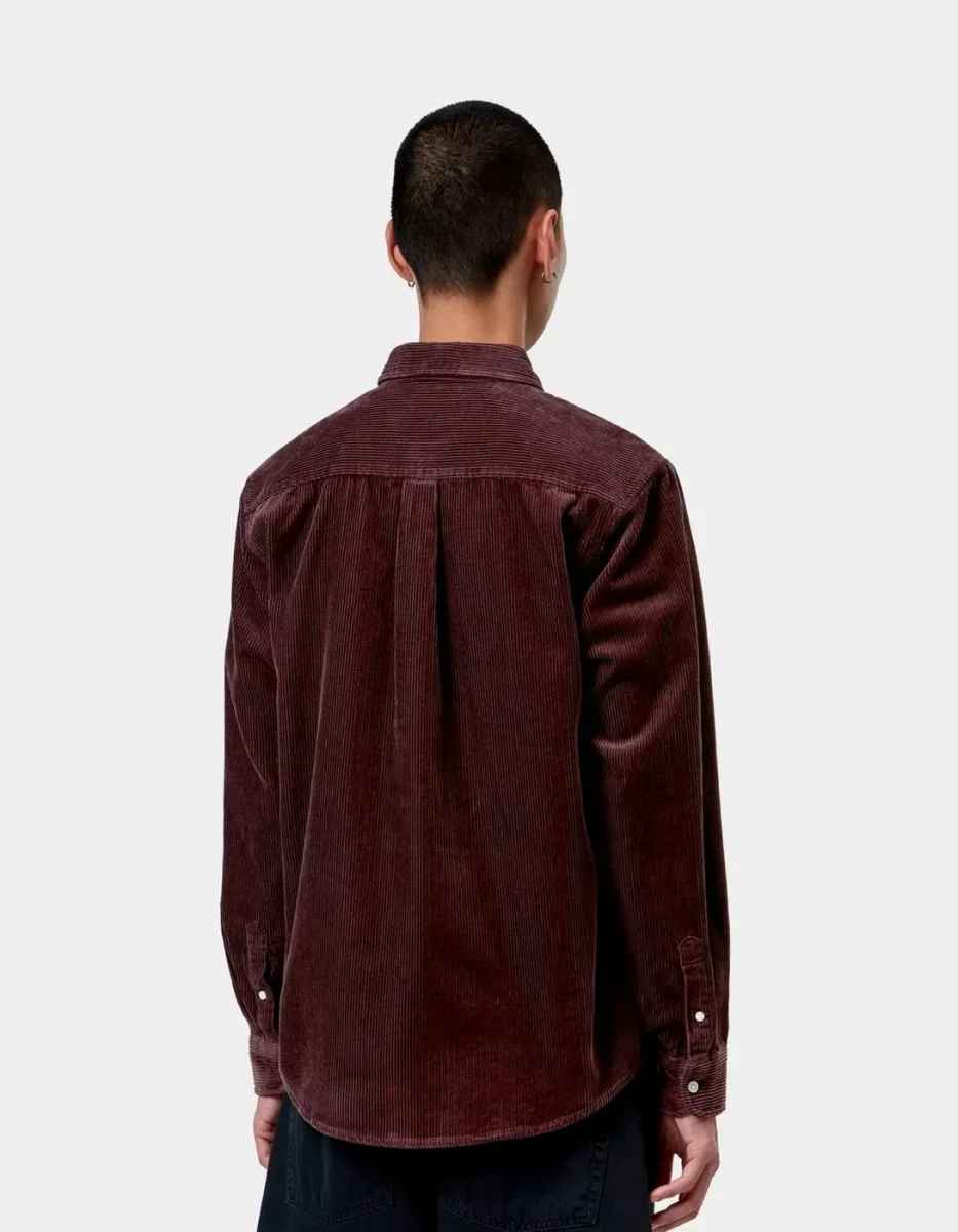 Camisa CARHARTT WIP MADISON CORD - Amarone - Imagen 3