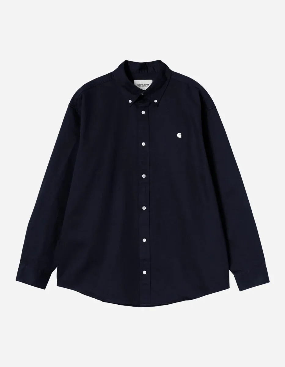 Camisa CARHARTT WIP OG MADISON - Dark Navy - Imagen 5