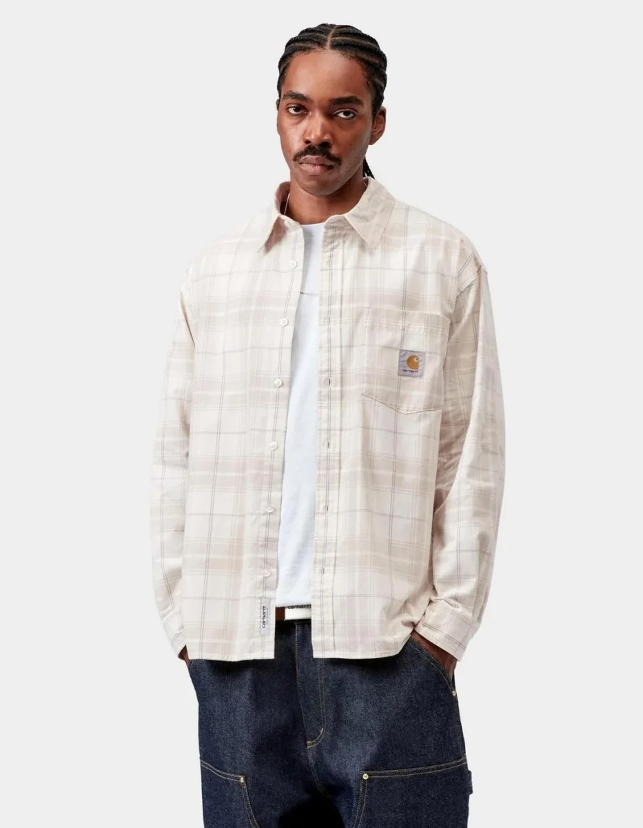 Camisa CARHARTT WIP WILBER - Natural