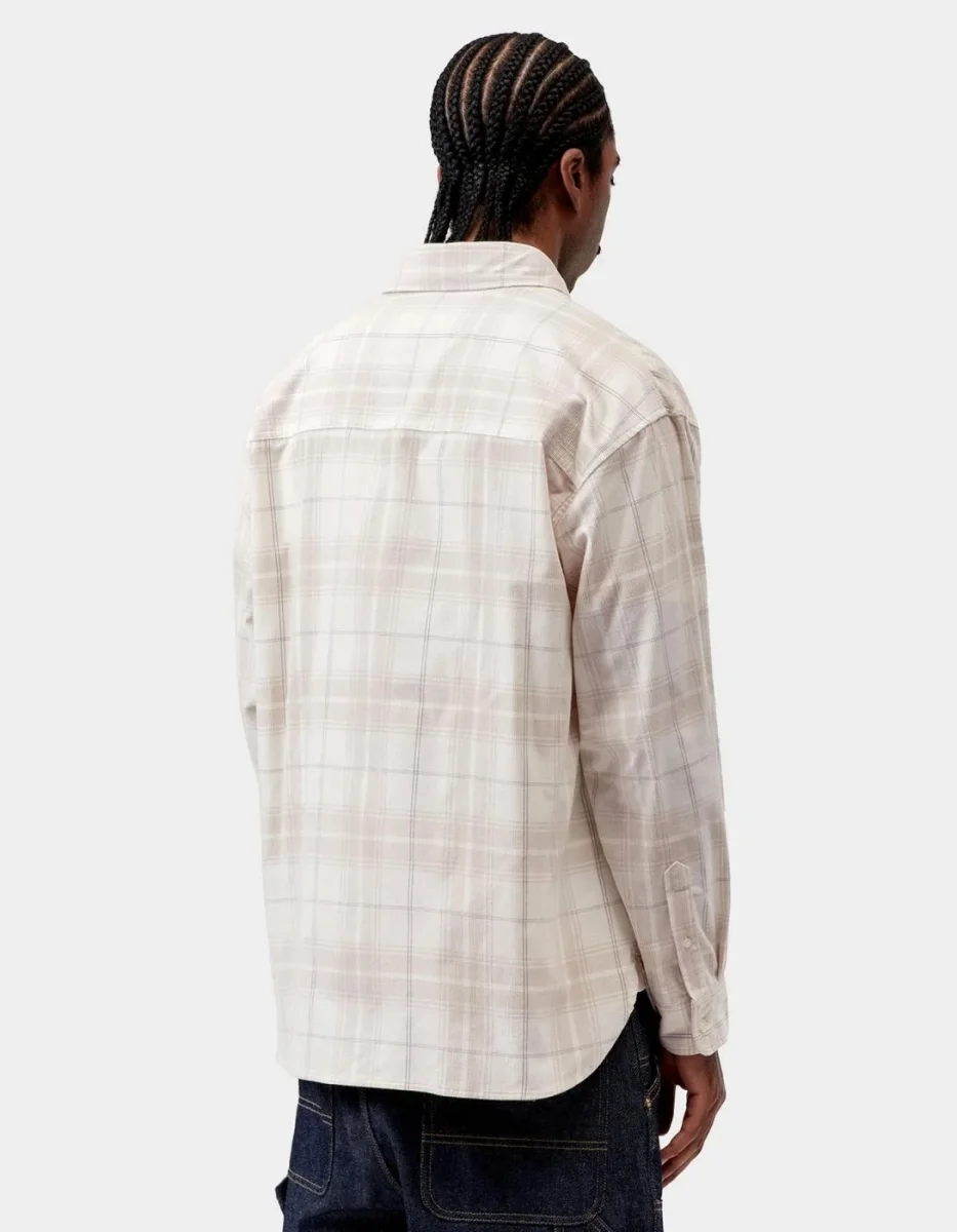Camisa CARHARTT WIP WILBER - Natural - Imagen 3