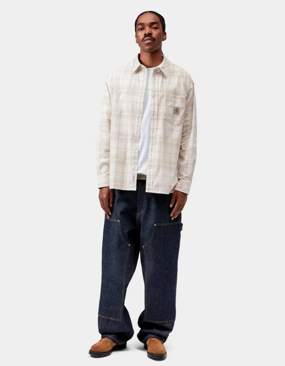 Camisa CARHARTT WIP WILBER - Natural - Imagen 4