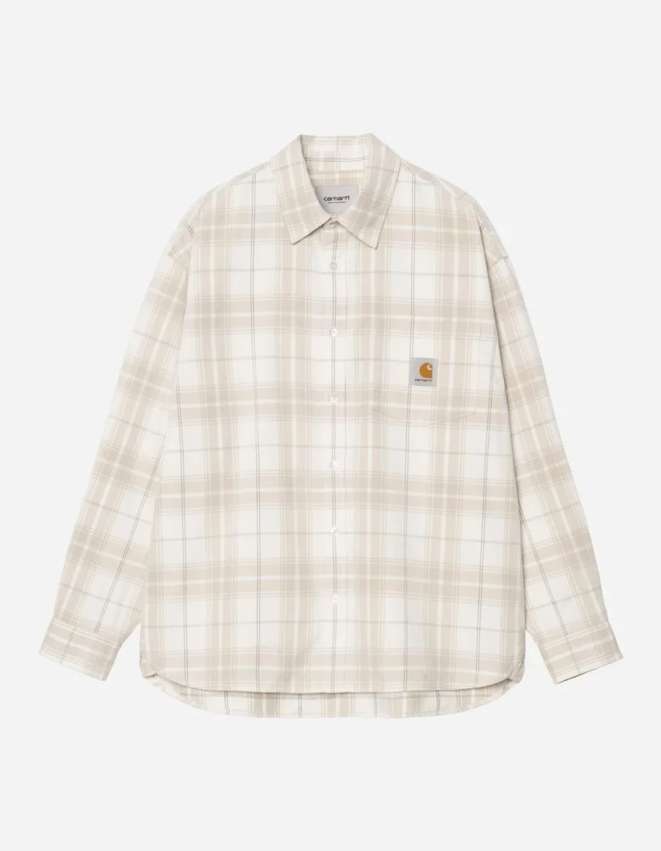 Camisa CARHARTT WIP WILBER - Natural - Imagen 5
