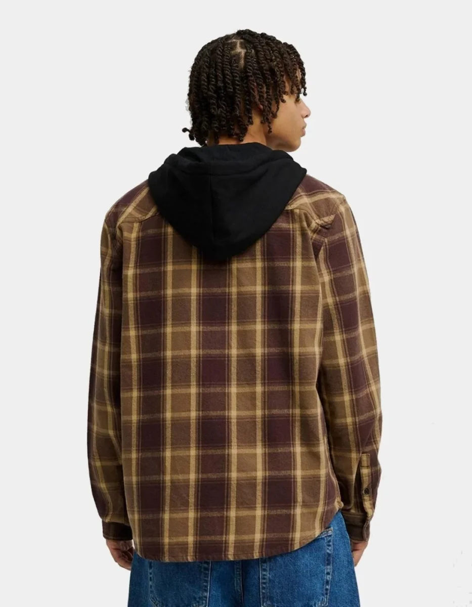 Camisa DC SHOES RUCKUS - Coffee Bean - Imagen 3