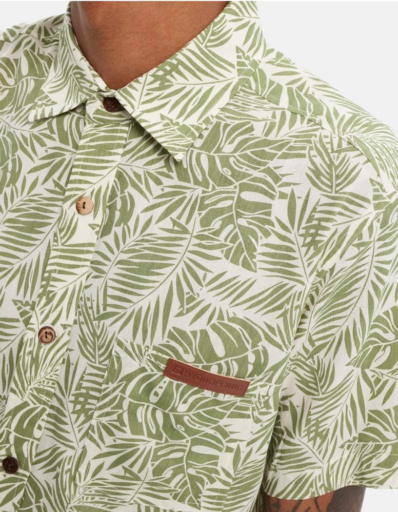 Camisa FERN - White Green - Imagen 4
