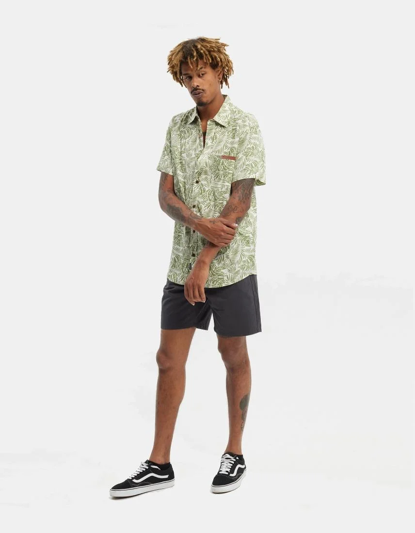 Camisa FERN - White Green - Imagen 5