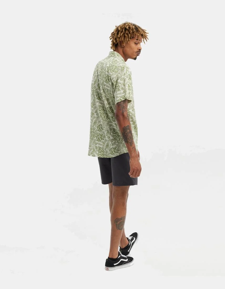 Camisa FERN - White Green - Imagen 6