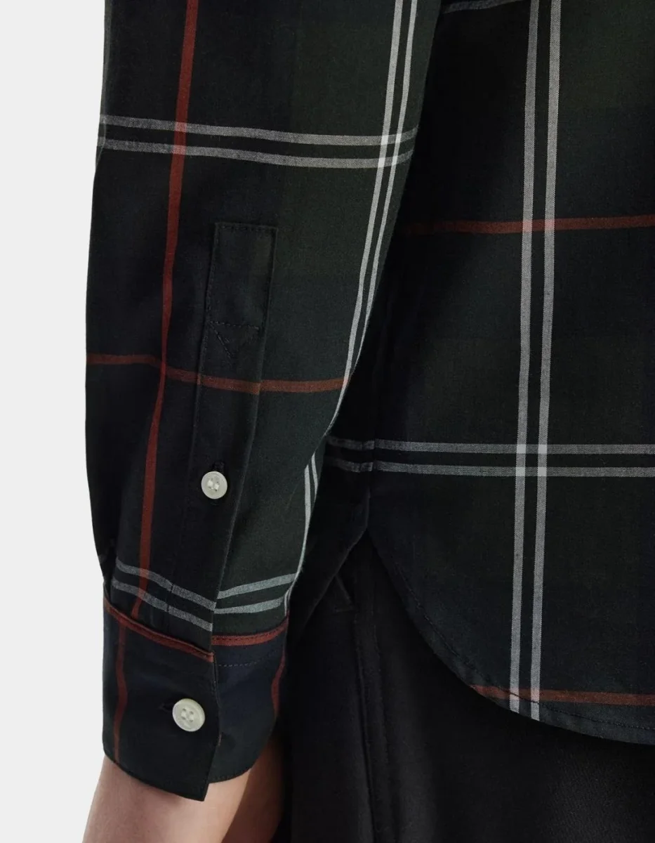 Camisa FRED PERRY M3456 - Night Green - Imagen 4