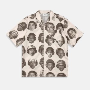 Camisa GRIMEY THE MIDNITE - Light Grey