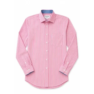 Camisa Zalvatore Rayas Rosas