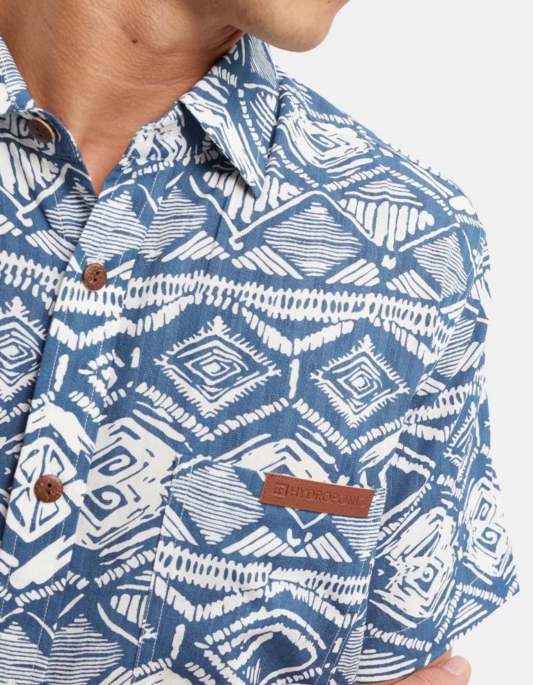 Camisa HYDROPONIC KAYAK - Blue White - Imagen 4