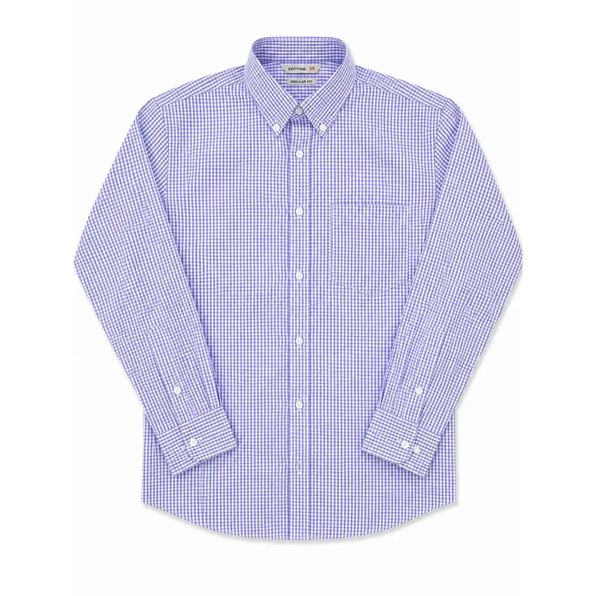 Camisa Kotting Microcuadro Lila - Imagen 2