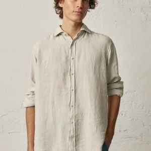 Camisa de Lino - Piedra