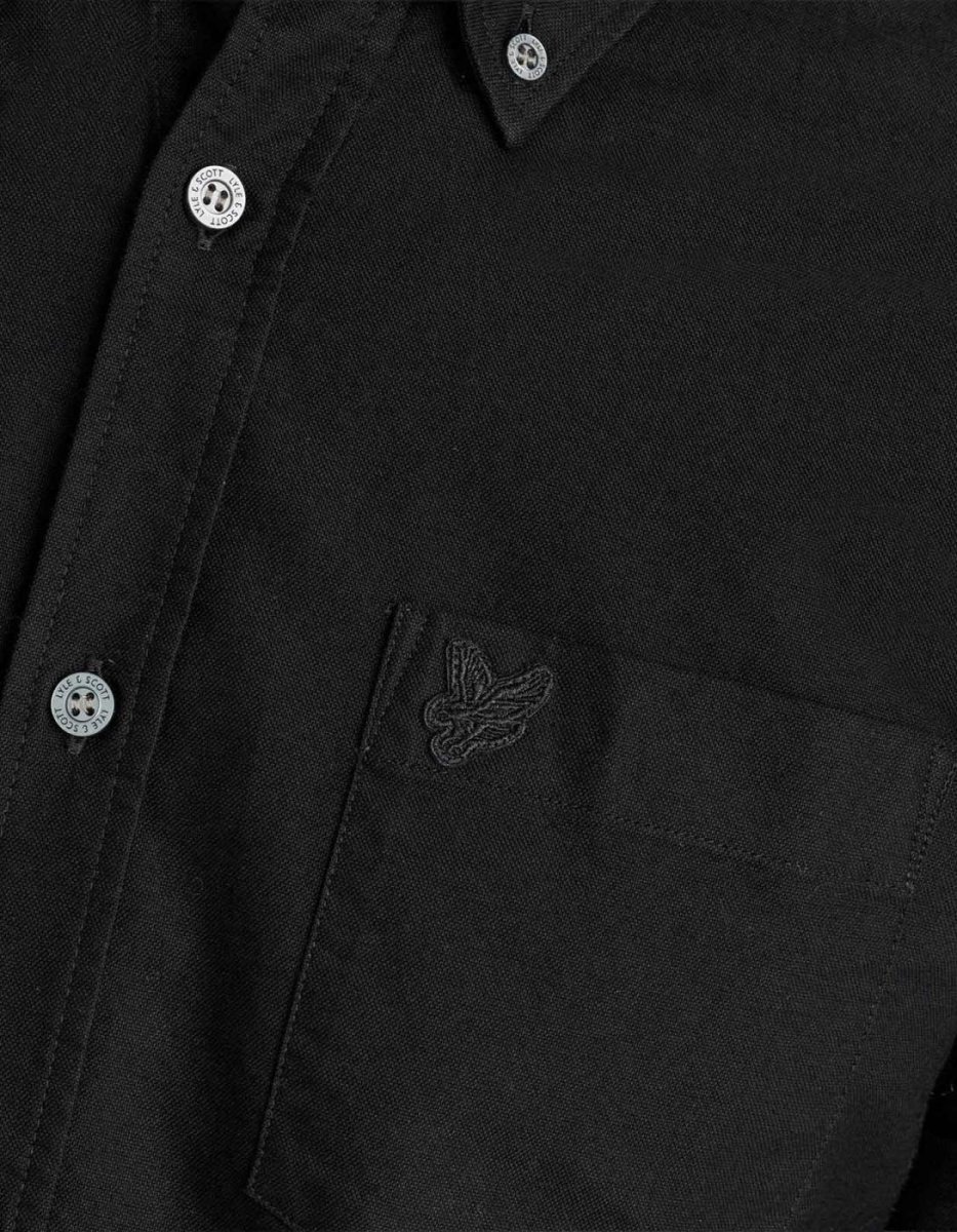 Camisa Lyle&Scott LW2112TONT - Jet Black - Imagen 4