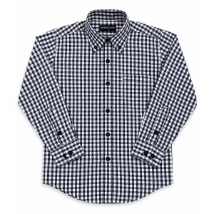 Camisa Missouri Cuadros Azul y Blanco