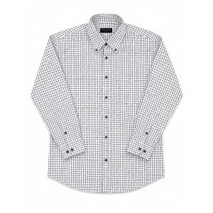 Camisa Missouri Cuadros Blanco y Negro