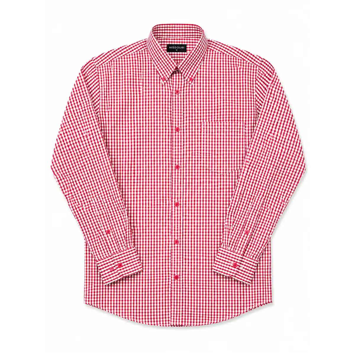 Camisa Missouri Microcuadro Rojo - Imagen 2