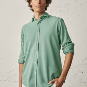 Camisa de Piqué - Verde Manzana
