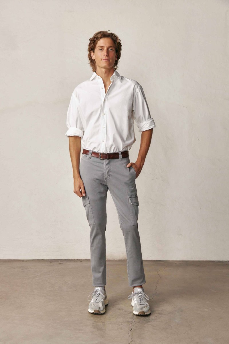 Camisa De Popelín - Blanco - Imagen 5