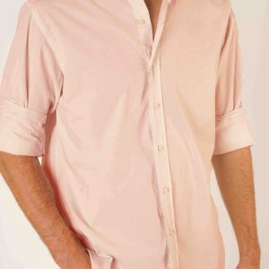 Camisa De Popelín - Rosa