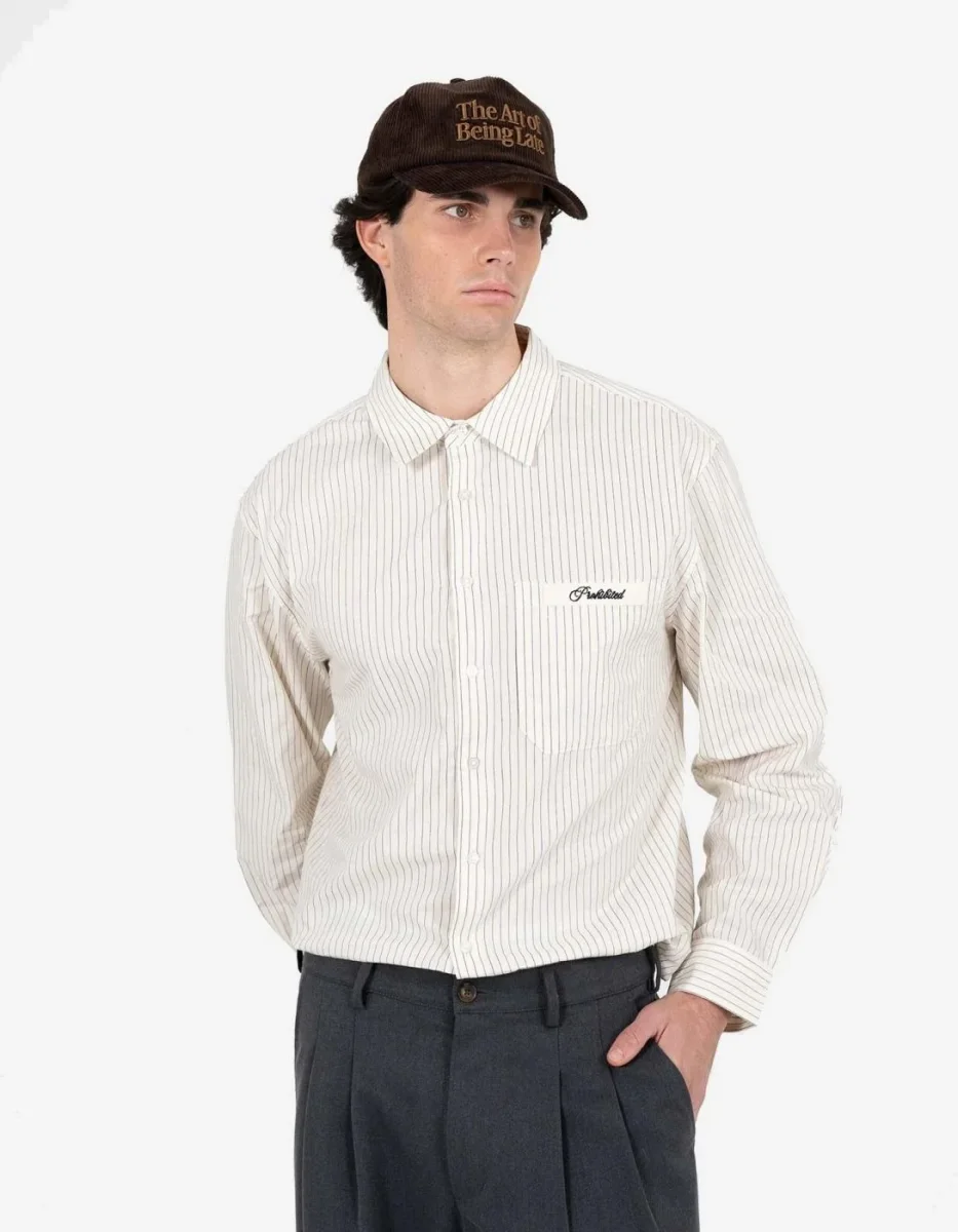 Camisa PROHIBITED DRIFT DRESS - Off White
