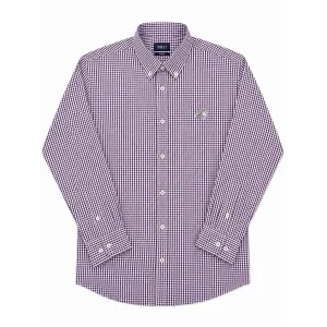 Camisa SGVI Microcuadro Morado