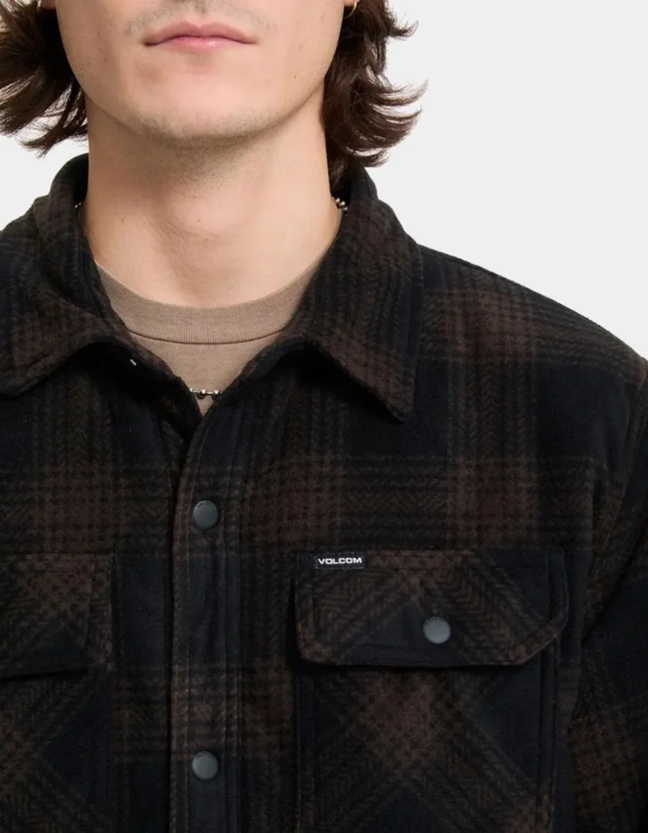 Camisa VOLCOM BOWERED II - Cacao - Imagen 4