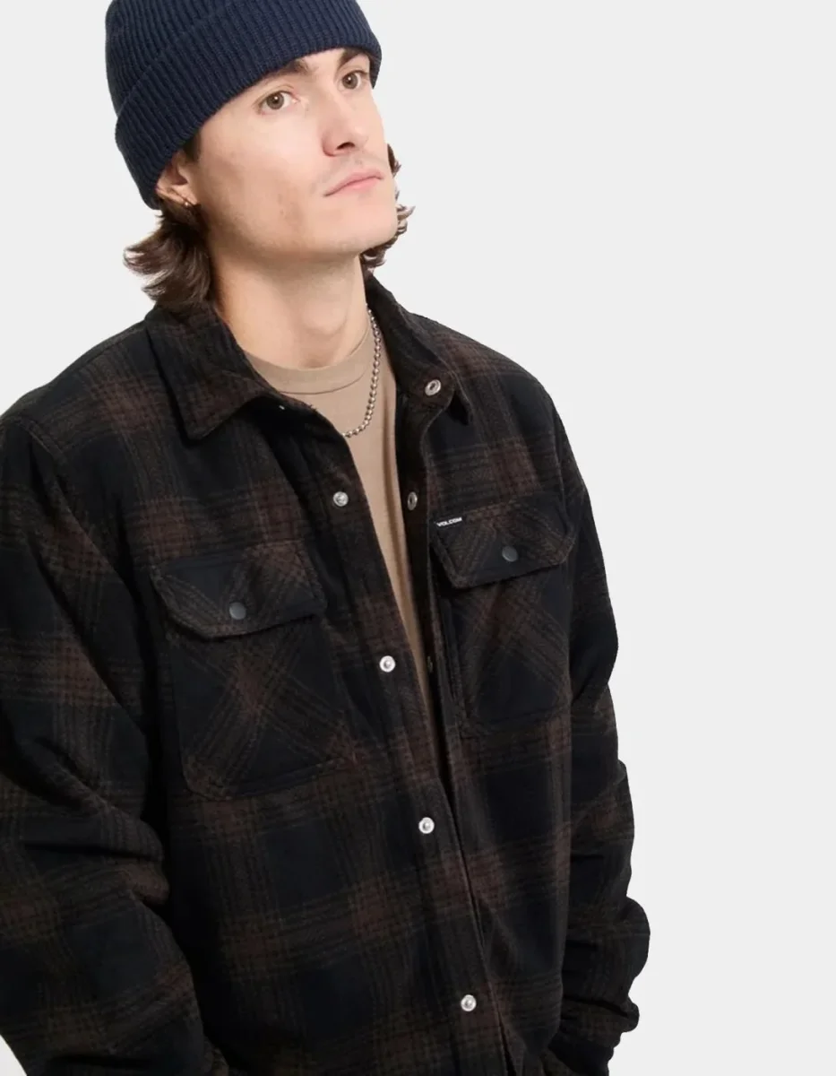 Camisa VOLCOM BOWERED II - Cacao - Imagen 6