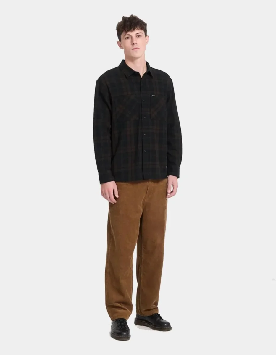 Camisa VOLCOM HUNKSTONE - Cacao - Imagen 4