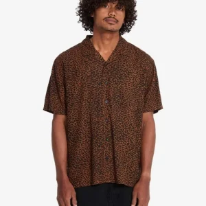 Camisa VOLCOM UTOPIAS PRINT - Brown Horn