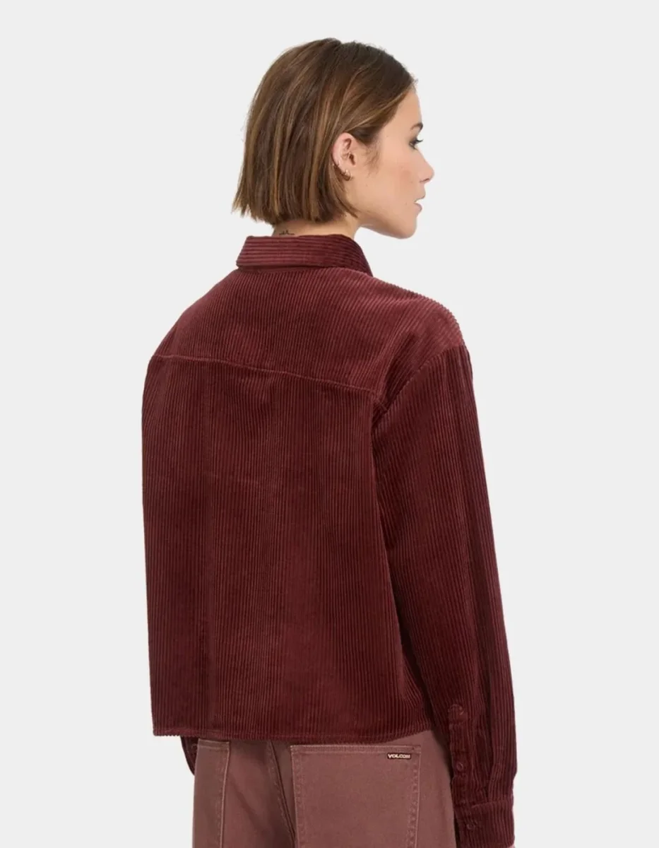 Camisa VOLCOM WEELLOW CORD - Brick - Imagen 3