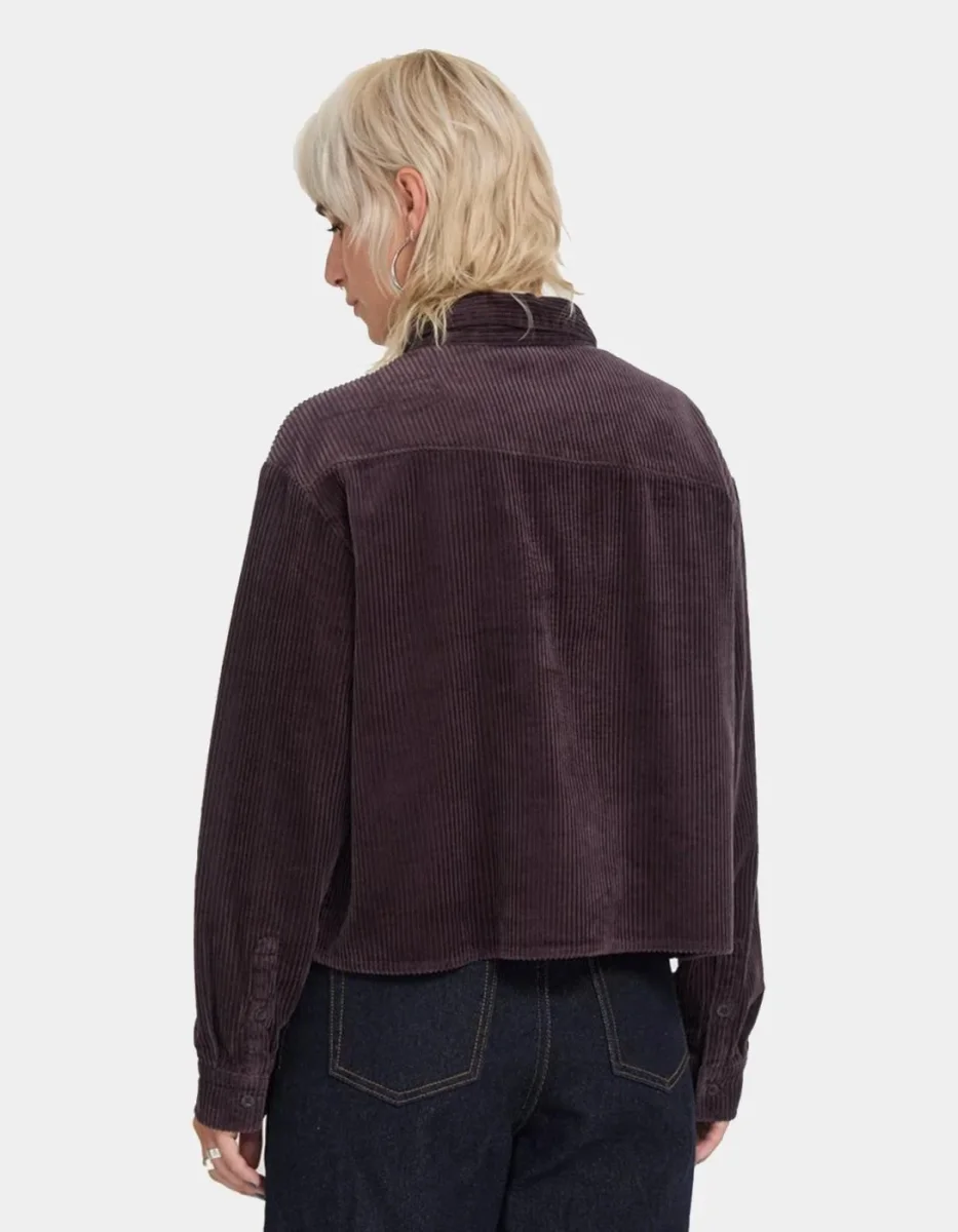 Camisa VOLCOM WEELLOW CORD - Raisin - Imagen 3